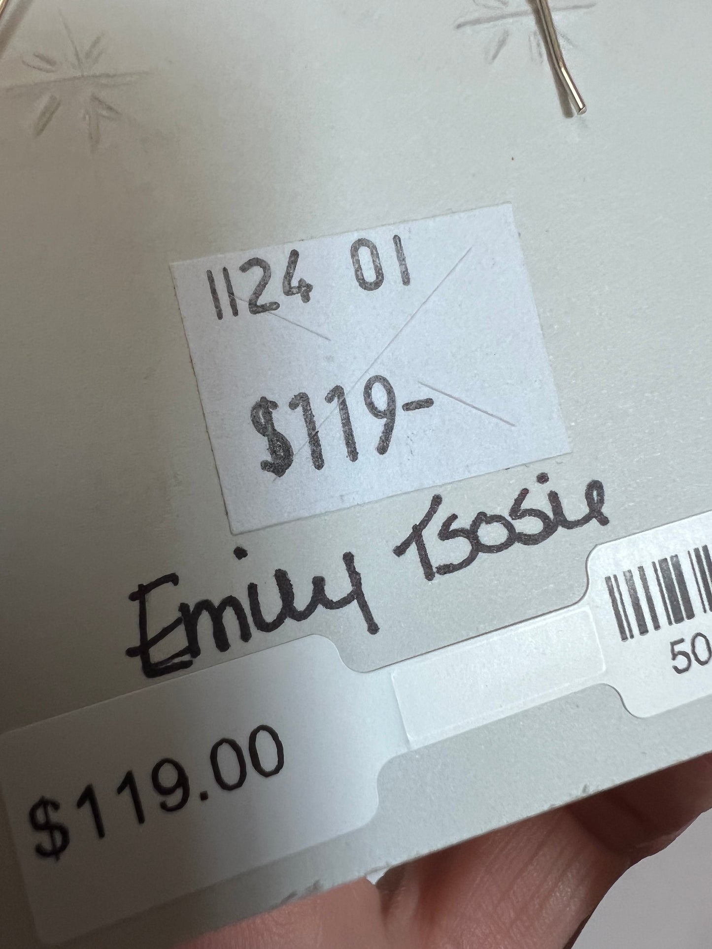 Handmade by Emily Tsosie - Sterling Navajo Pearl 11mm Blossom Dangle Earrings 2β