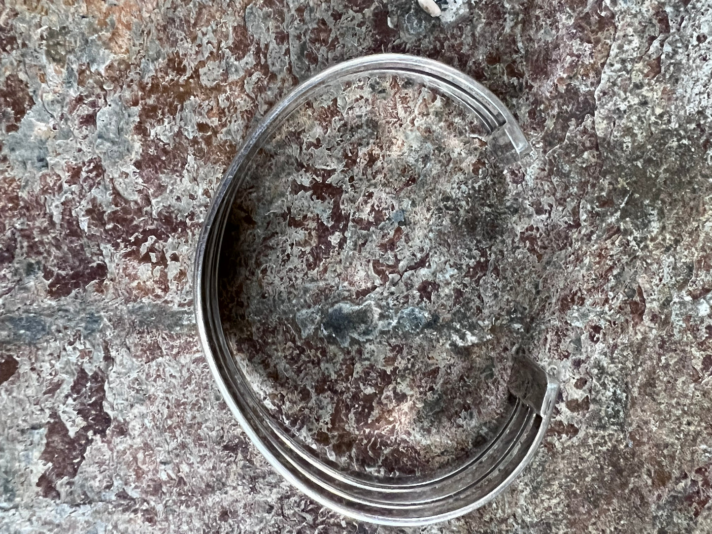 Sterling Silver Cuff Bracelet Sz 7