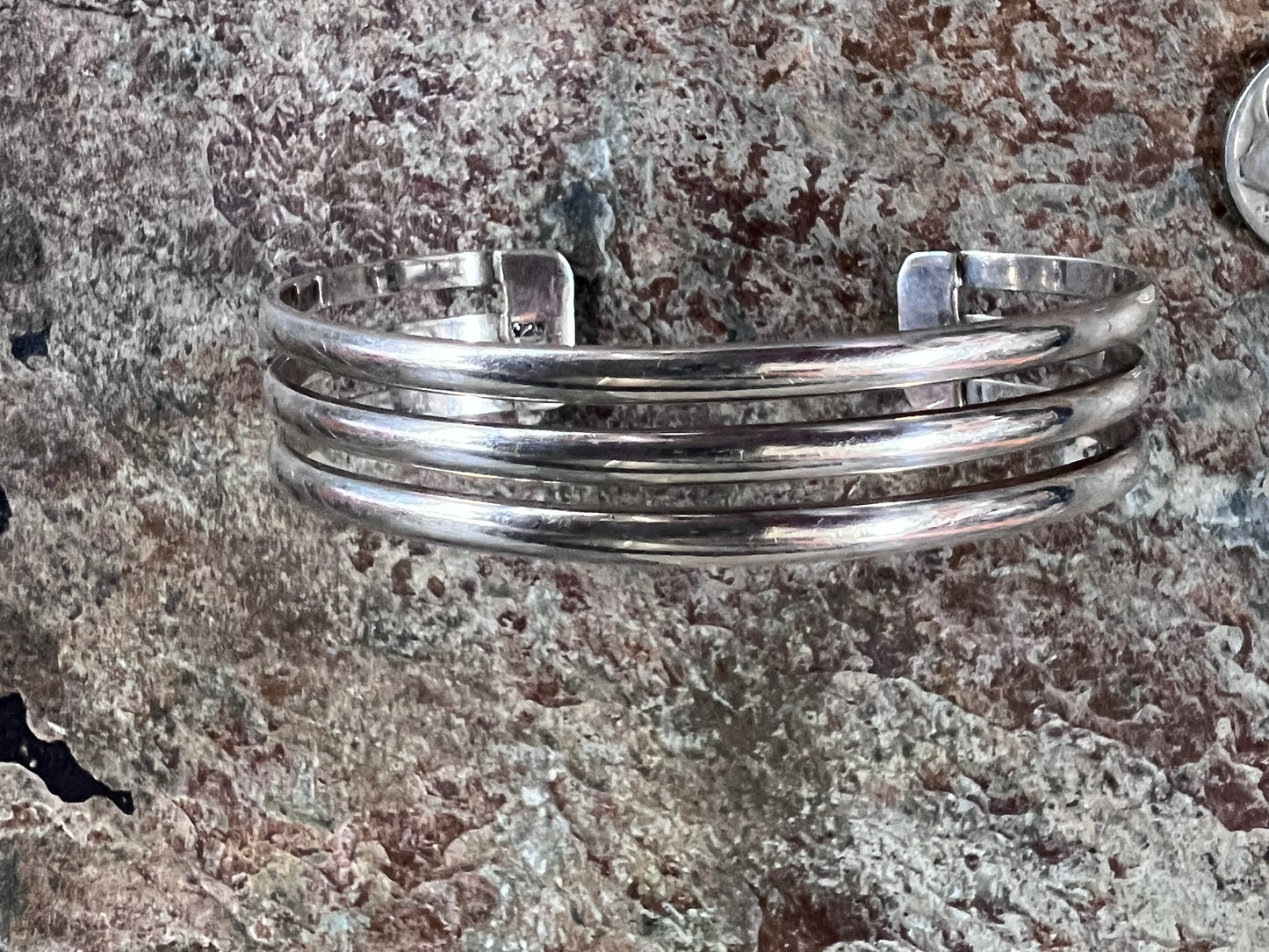 Sterling Silver Cuff Bracelet Sz 7