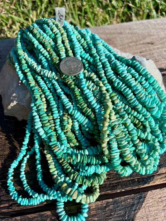 Campitos Turquoise Nugget Single-strand Necklace 18β