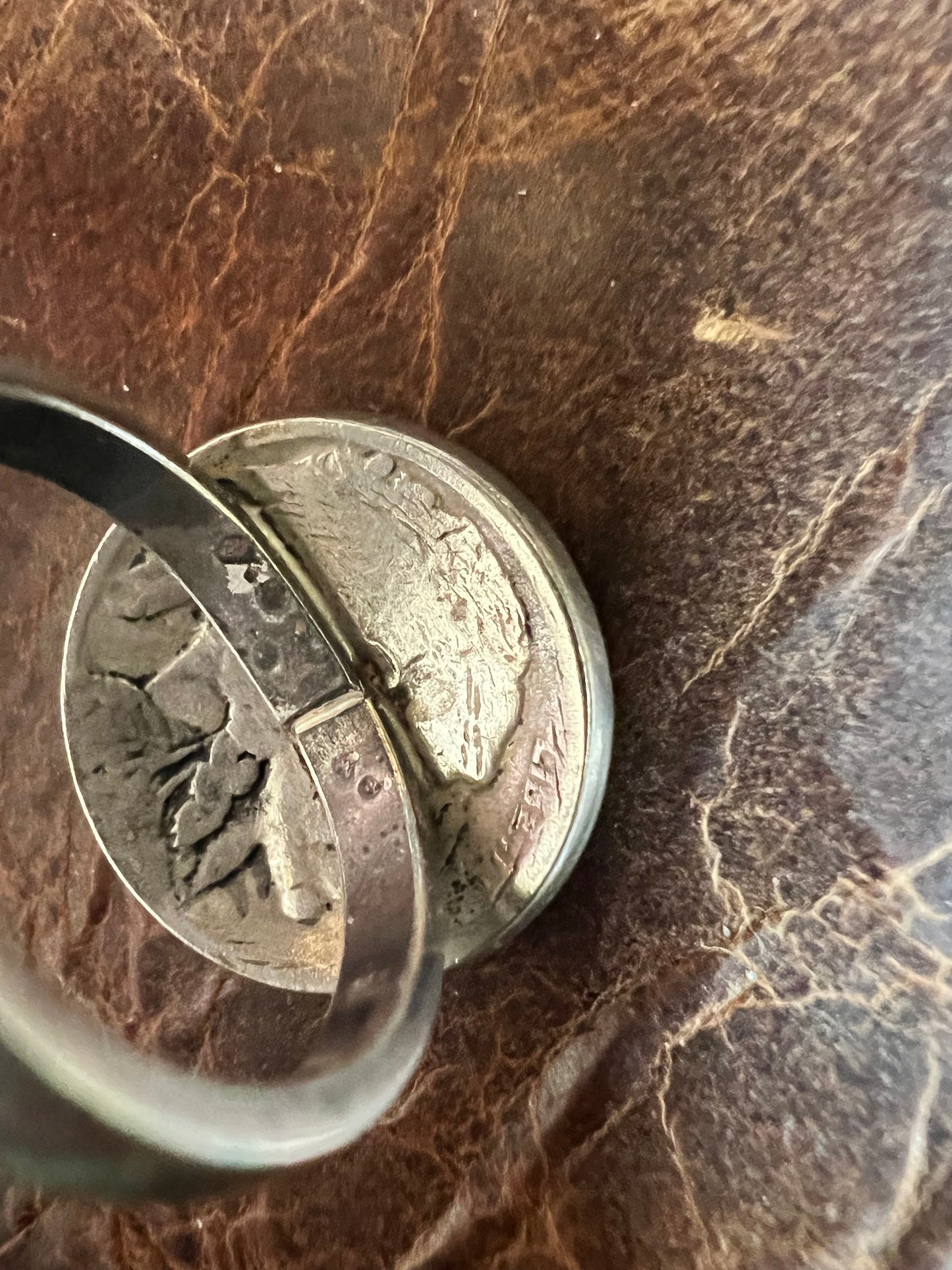 Buffalo Nickel Ring Sz 6.5
