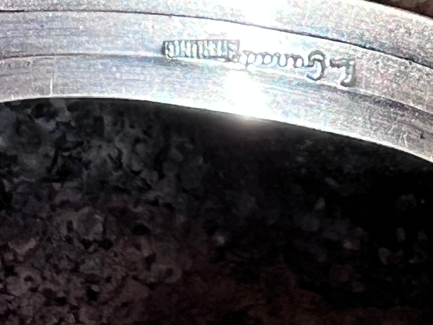 Navajo Handmade by Larose Ganadonegro Damele Variscite Cuff Sz 6.75