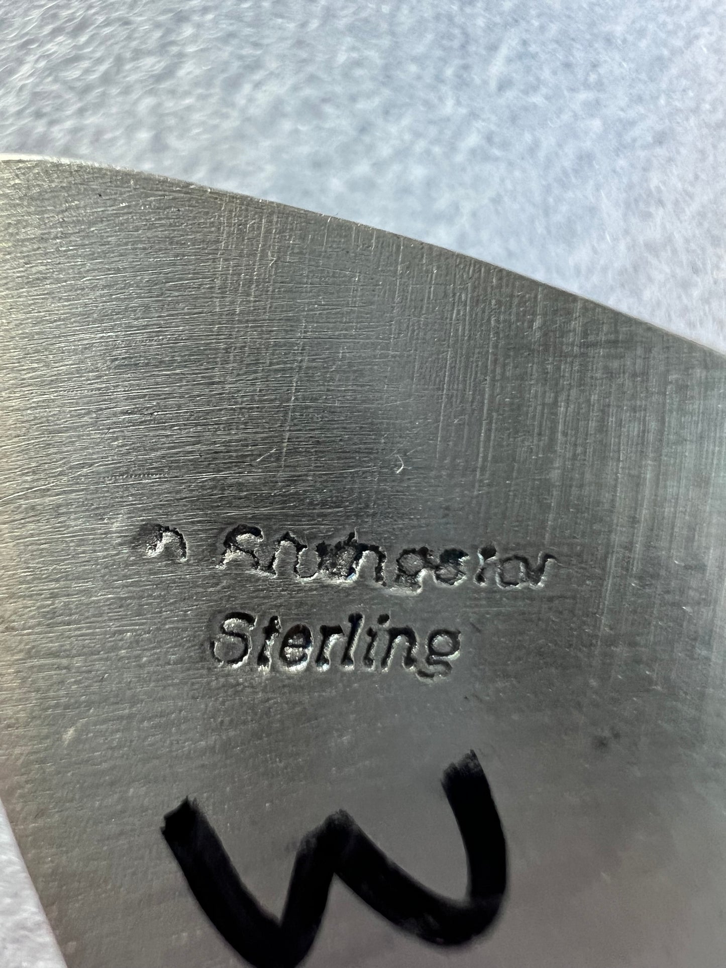 Handmade by Darrin Livingston- Sunset Spiny Oyster Pendant on 14” Memory Wire Choker Necklace