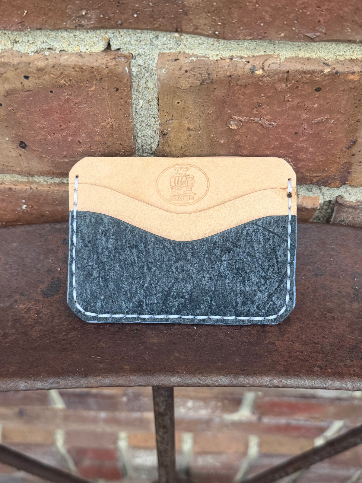Blue Giraffe Minimalist Wallet
