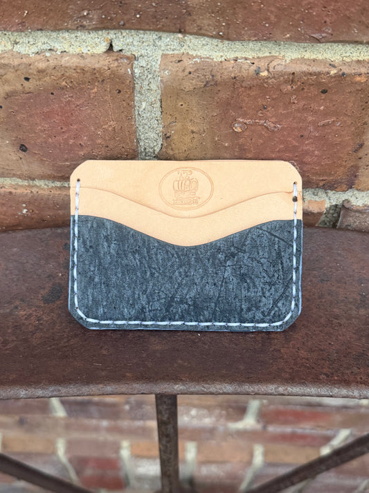 Blue Giraffe Minimalist Wallet