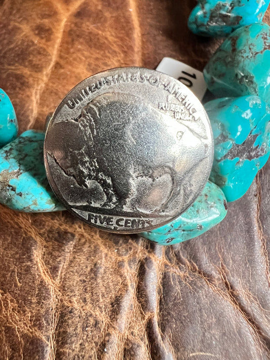 Buffalo Nickel Ring Sz 6.5