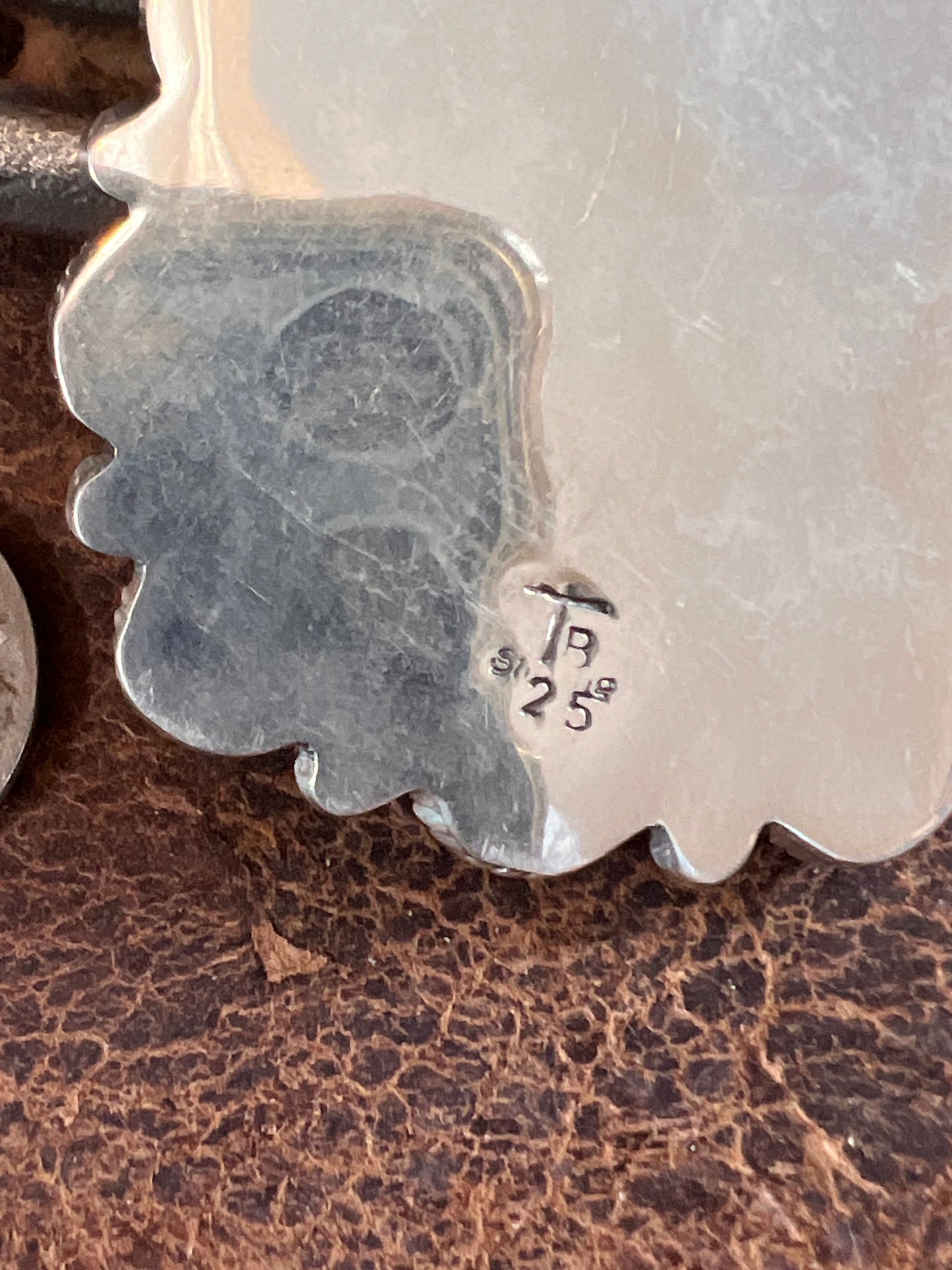 Handmade by Tyler Brown- Statement Piece!! Sonoran Gold Turquoise & Sterling Cluster Pendant Bale & Shepherds Hook